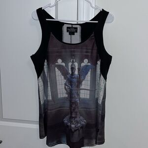 The Mortal instruments City of Bones Rare work out tank Sleeveless tank T shirt
